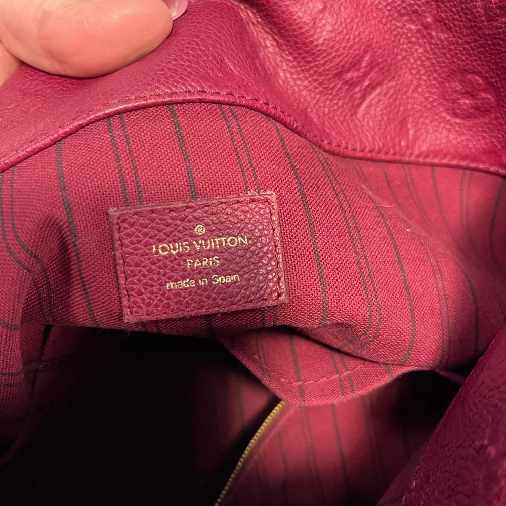 Louis Vuitton Raspberry Artsy MM Monogram Empriente
